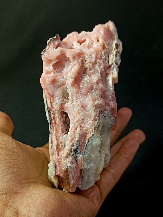 870 Gms Pink Opal Chunk for Healing and Meditating, Large