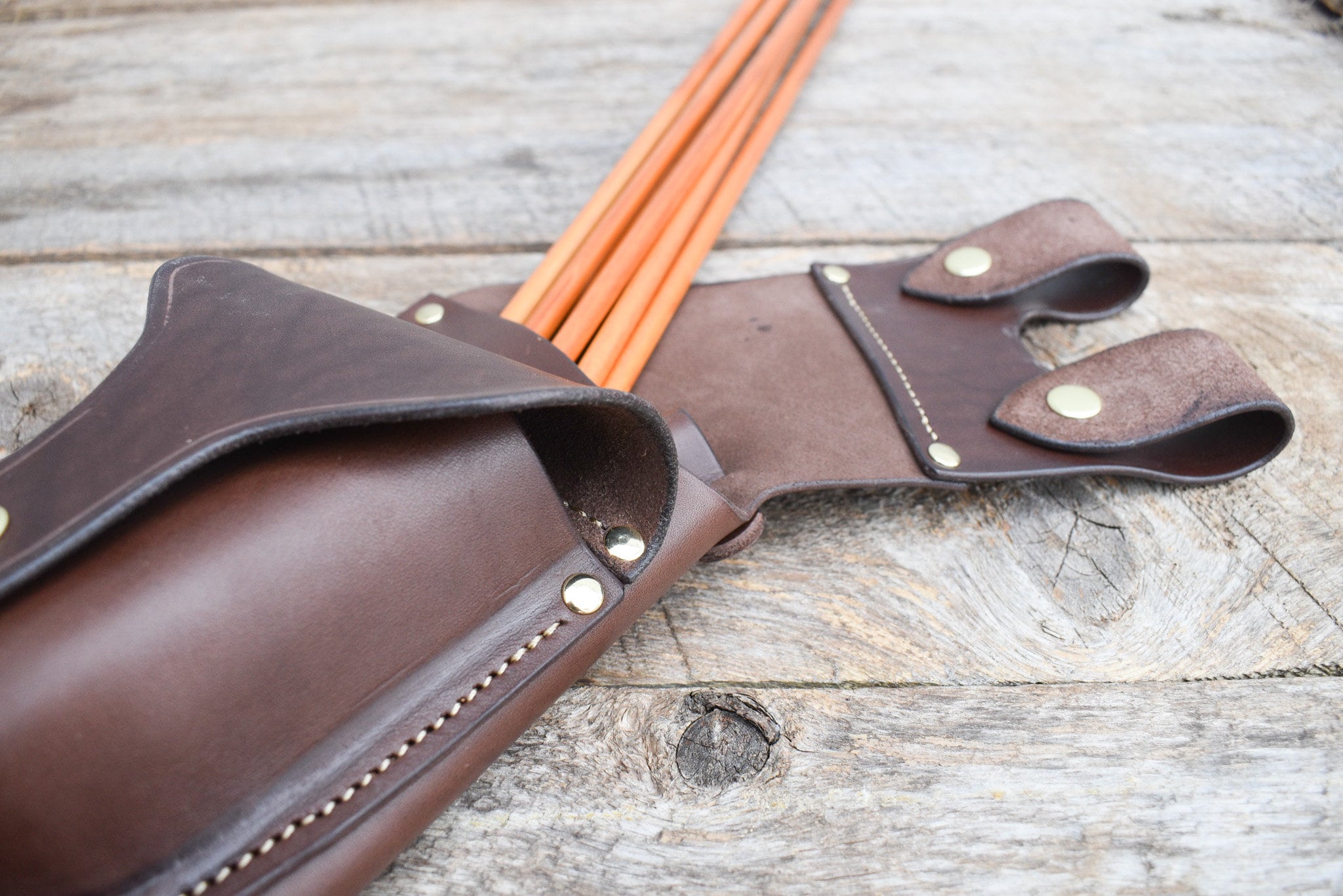 Leather Archery HIP Quiver, Archery Belt Quiver, Arrow Quiver for