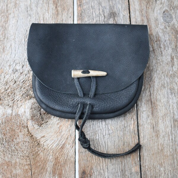 Leather BELT Pouch, bushcraft pouch, EDC pouch, waist bag, belt bag or hip bag