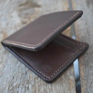 Billetera de cuero, billetera de cuero, billetera de cuero para hombre