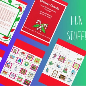 Charades-kerstspel, kerstpictionarium en een GRATIS ijsbrekerspel voor kerstfeestjes voor volwassenen en kinderactiviteiten! Wauw, toch?