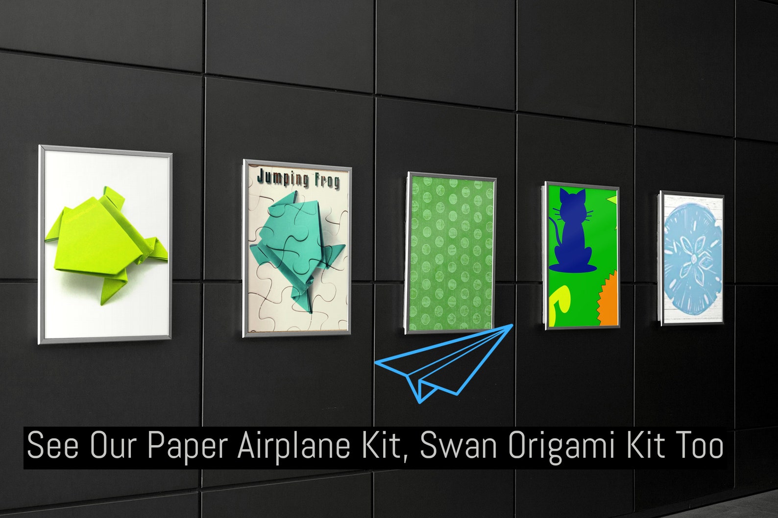 Frog Origami Ki! Illustrated Jumping Frog Instructions, 45 Lux/cute ...