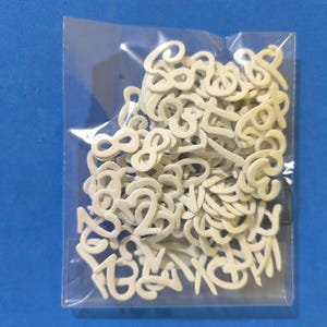 Numeri in gomma Eva foam