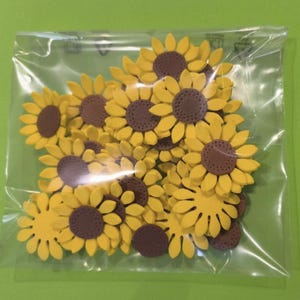 Fiori girasole in gomma Eva foam
