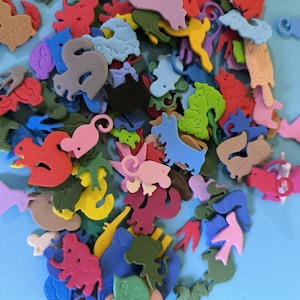 Animaletti in gomma Eva foam
