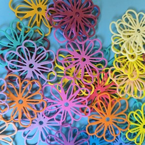 Fiori fustellati n gomma Eva foam