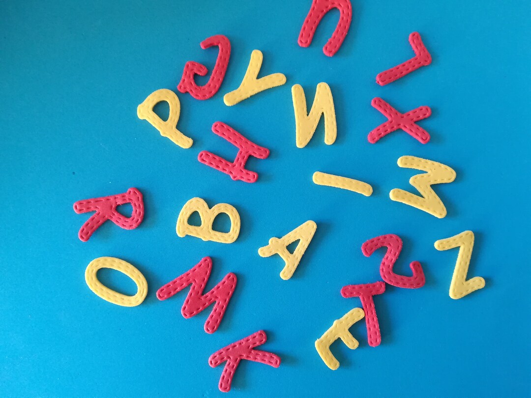 Eva Foam Rubber Alphabet Letters. Etsy