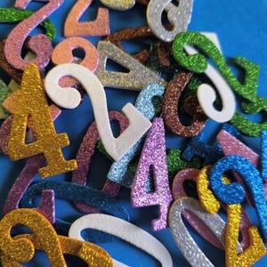 Numeri in gomma Eva foam