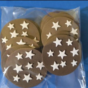 Biscotti finti in gomma Eva foam