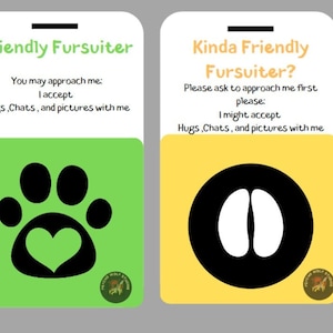 Fursuit Con Anstecker