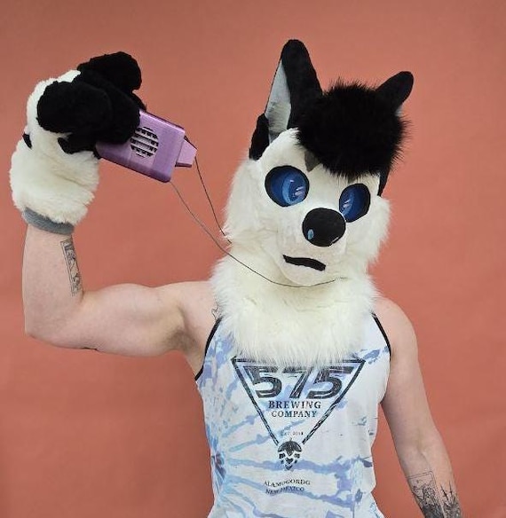 Fursuit Fan: Rechargeable Handheld Fan With Cover - Etsy