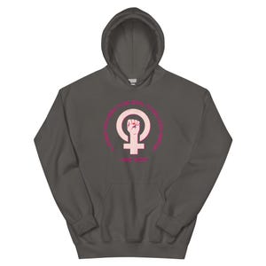 A Woman Who Seeks To Be Equal To Men... Hoodie | Mae West Feminist Quote Sweater | Burn the Patriarchy Graphic | Equal Rights Sweatshirt