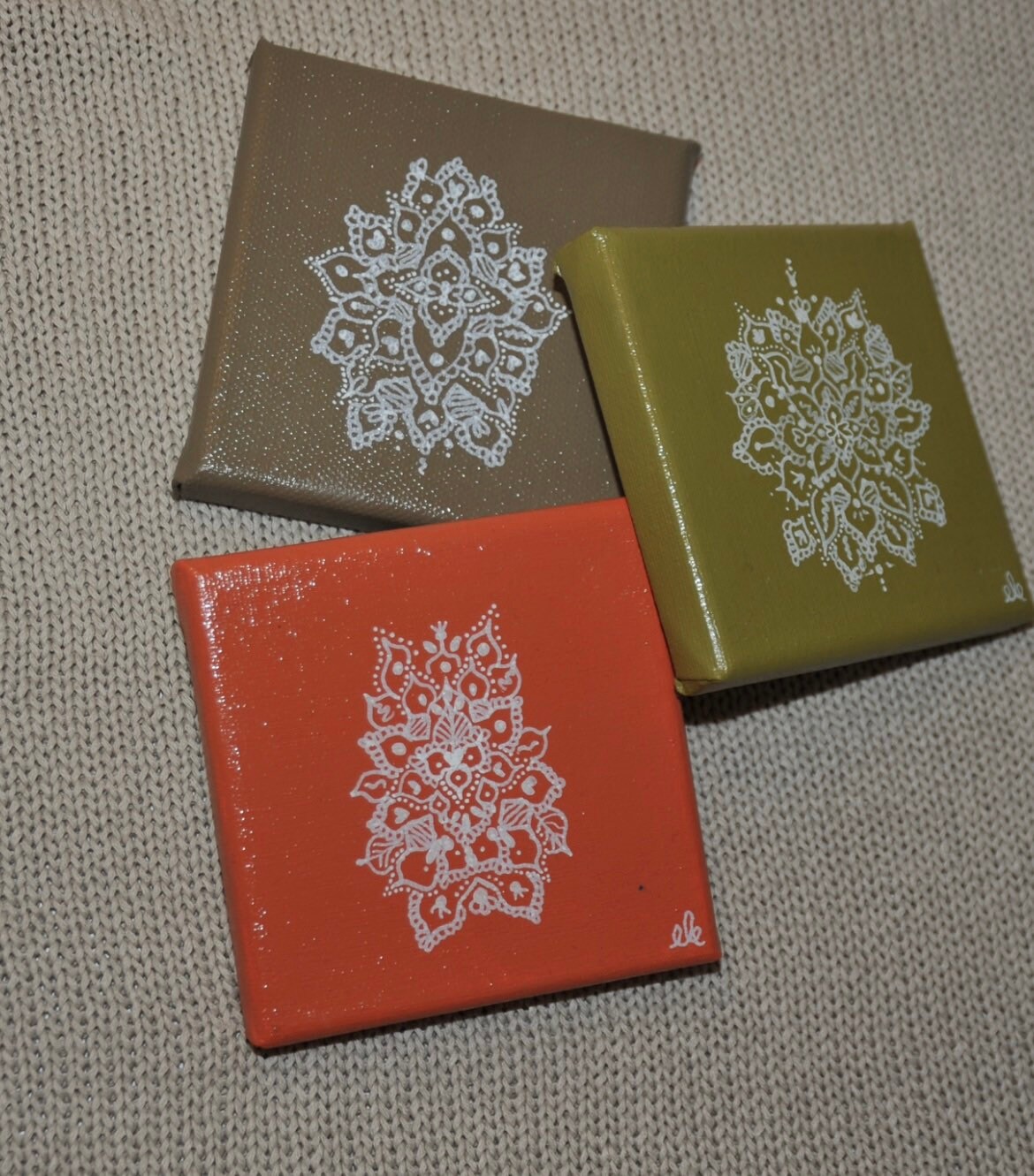 Tableau Mandala 10x10