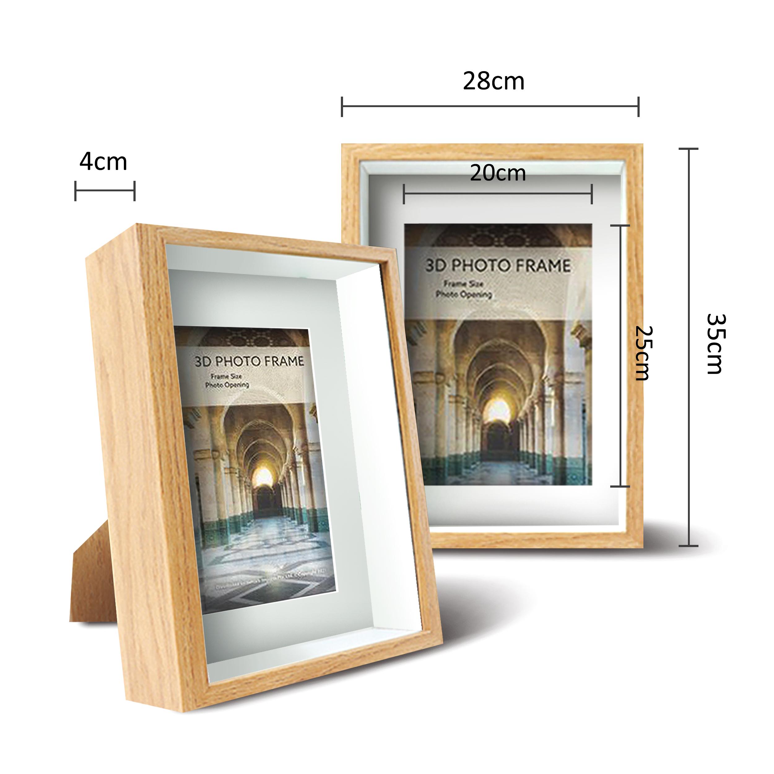 3D Photo Frame Square Shadow Box Picture Display Wall Art Hanging ...