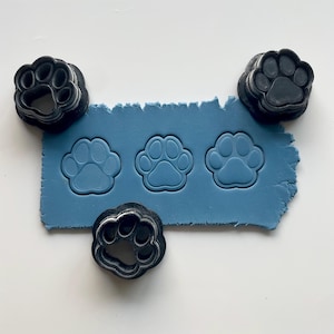 Paw Print Cutter Collection, Paw Print Cutters, Fondant Cutters, Cookie Cutters, Unique Clay Cutters