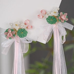 Lotus Flower Ribbon, Holiday Ribbons, Wholesale Ribbon Manufacturer