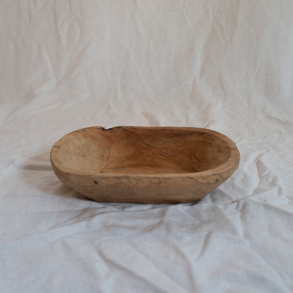 Hand Carved Wooden Bowl