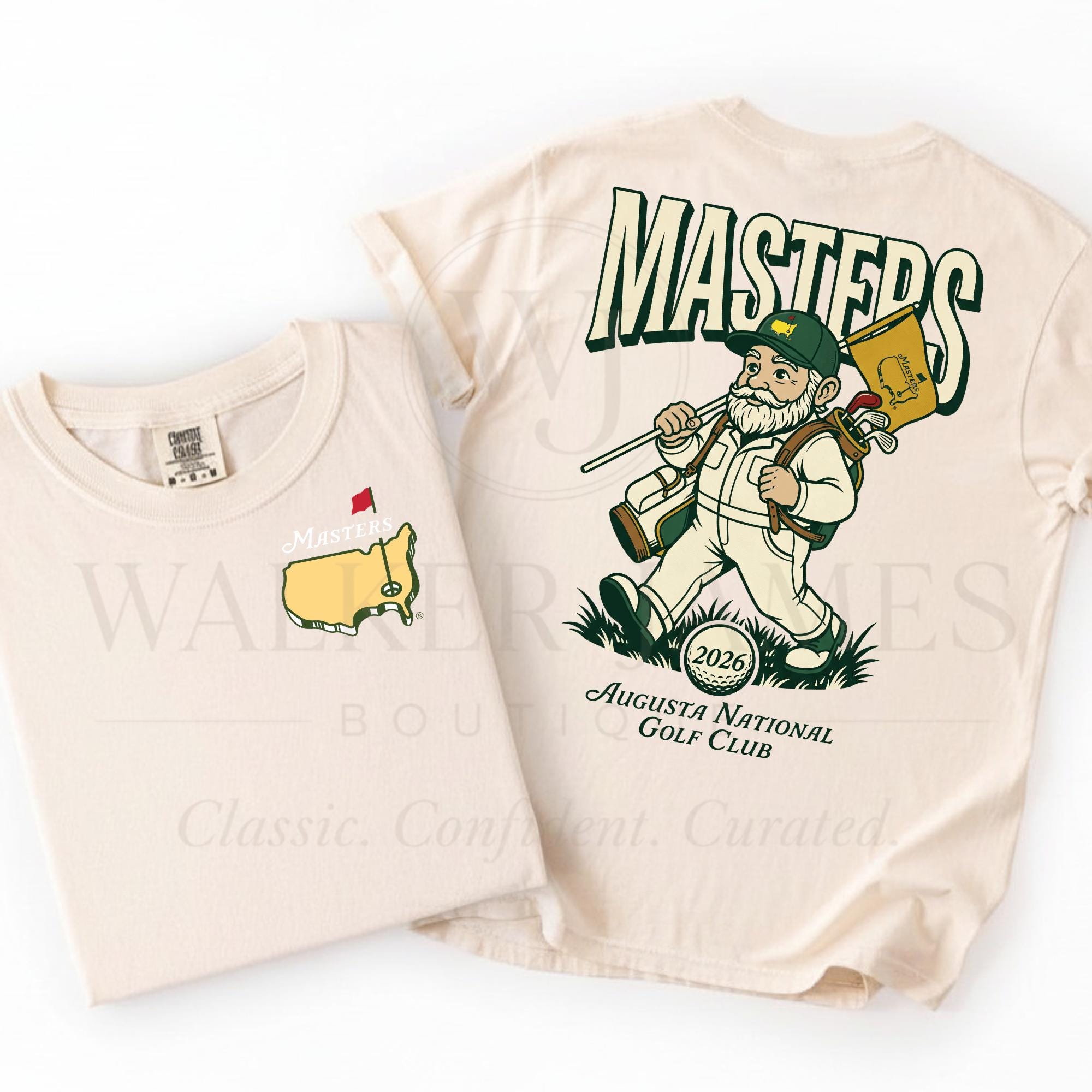 Masters Golf Gnome Shirt 2026 – Augusta National Inspired Graphic