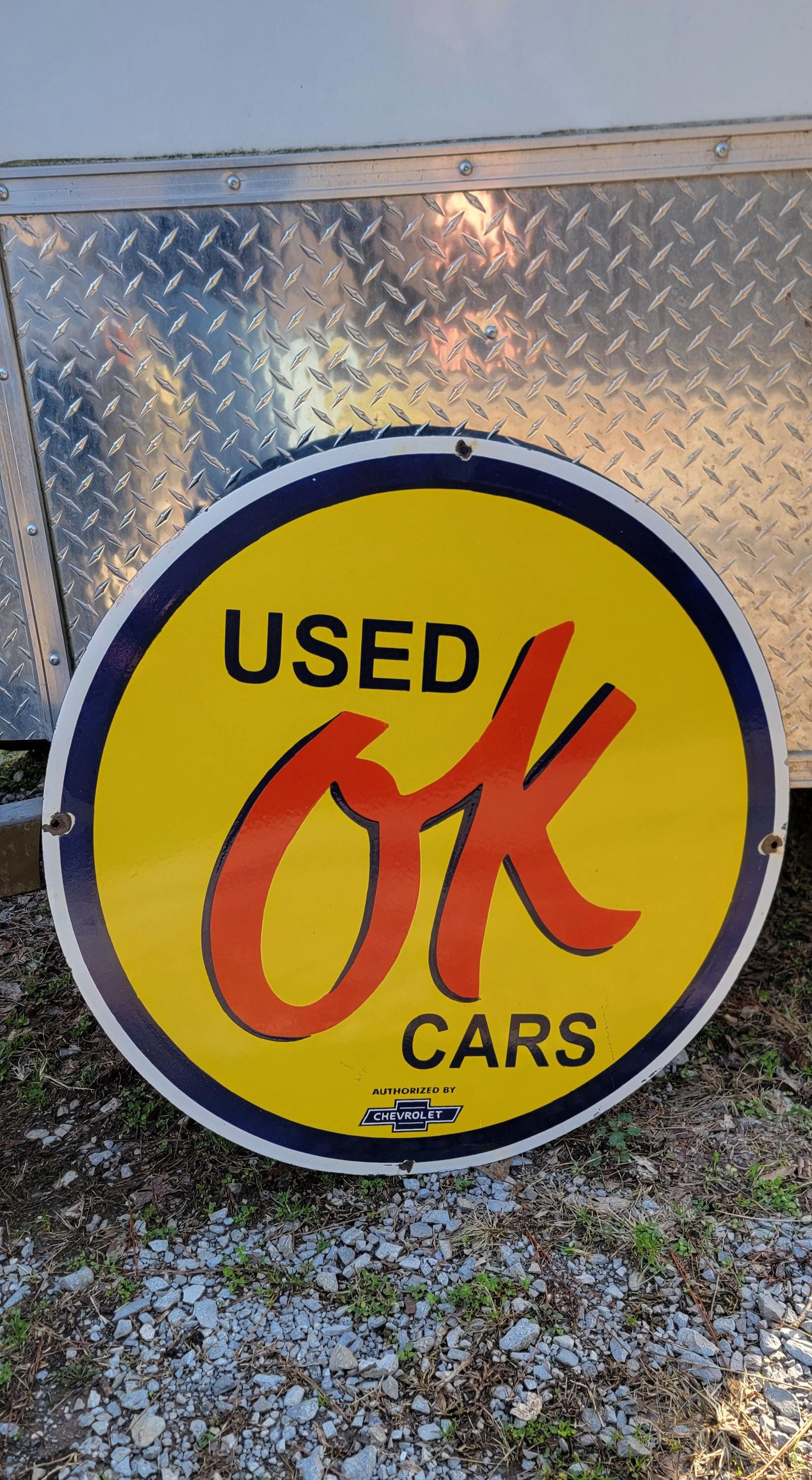 Ok Used Cars Signs - Etsy