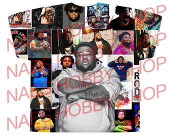 Rod Wave Full 3D Sublimation PNG