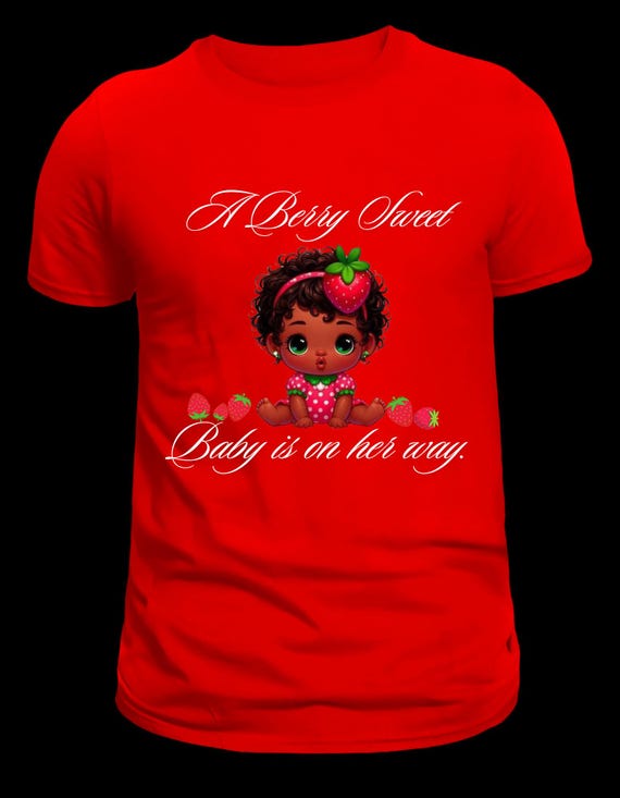 Berry Sweet Baby Shower T-shirt - Etsy