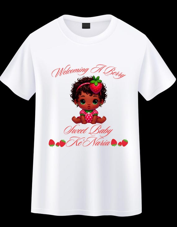 Berry Sweet Baby Shower T-shirt - Etsy