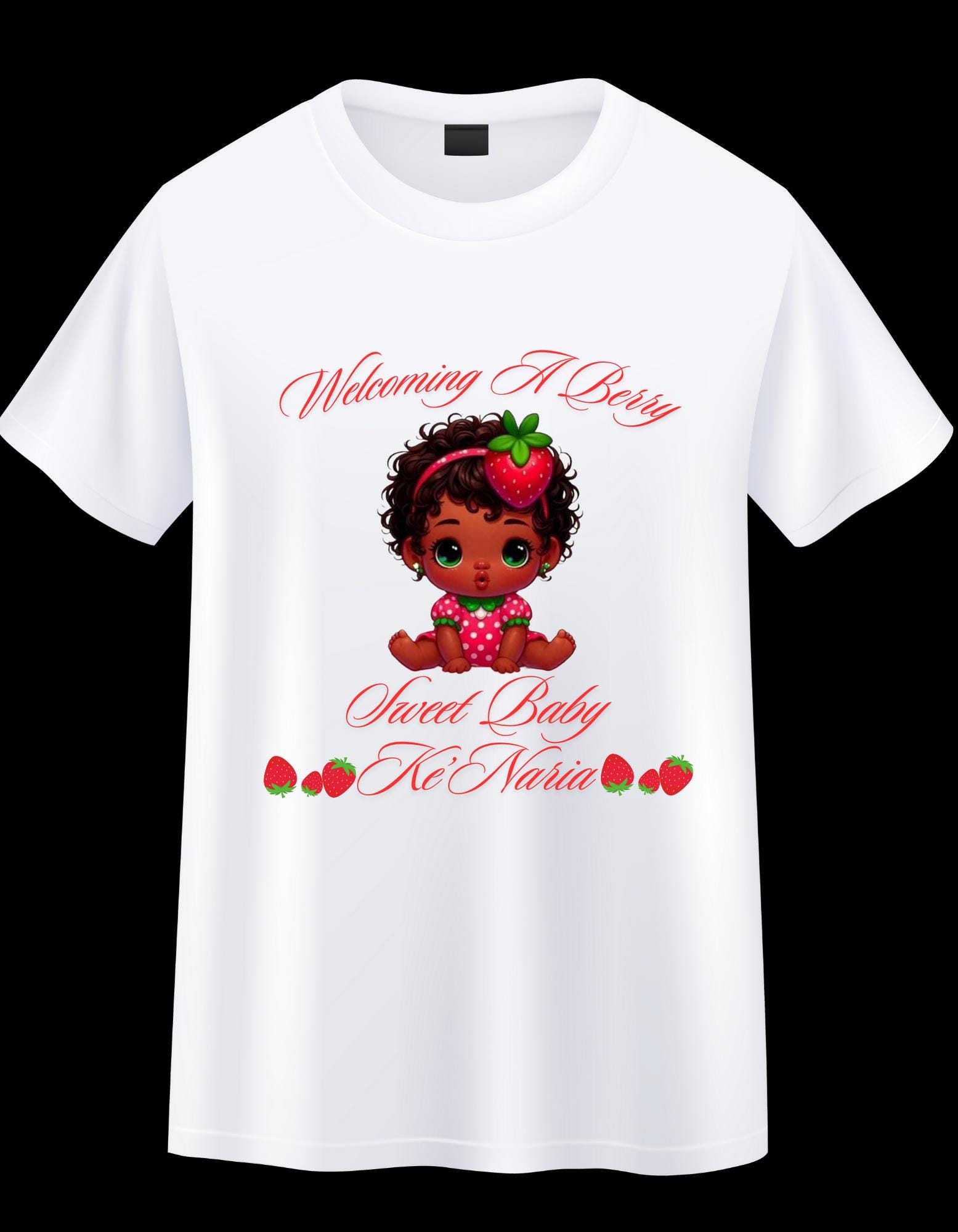 Berry Sweet Baby Shower T-shirt - Etsy