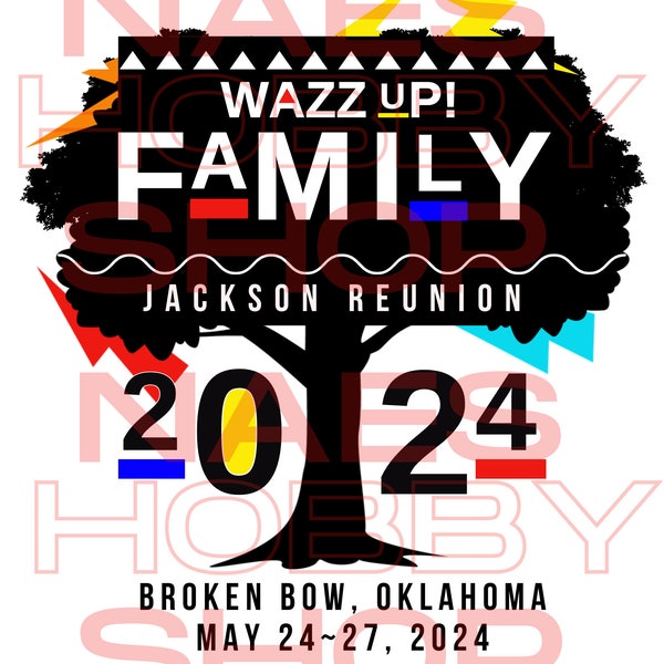 Wazz Up Family Reunion PNG. SVG