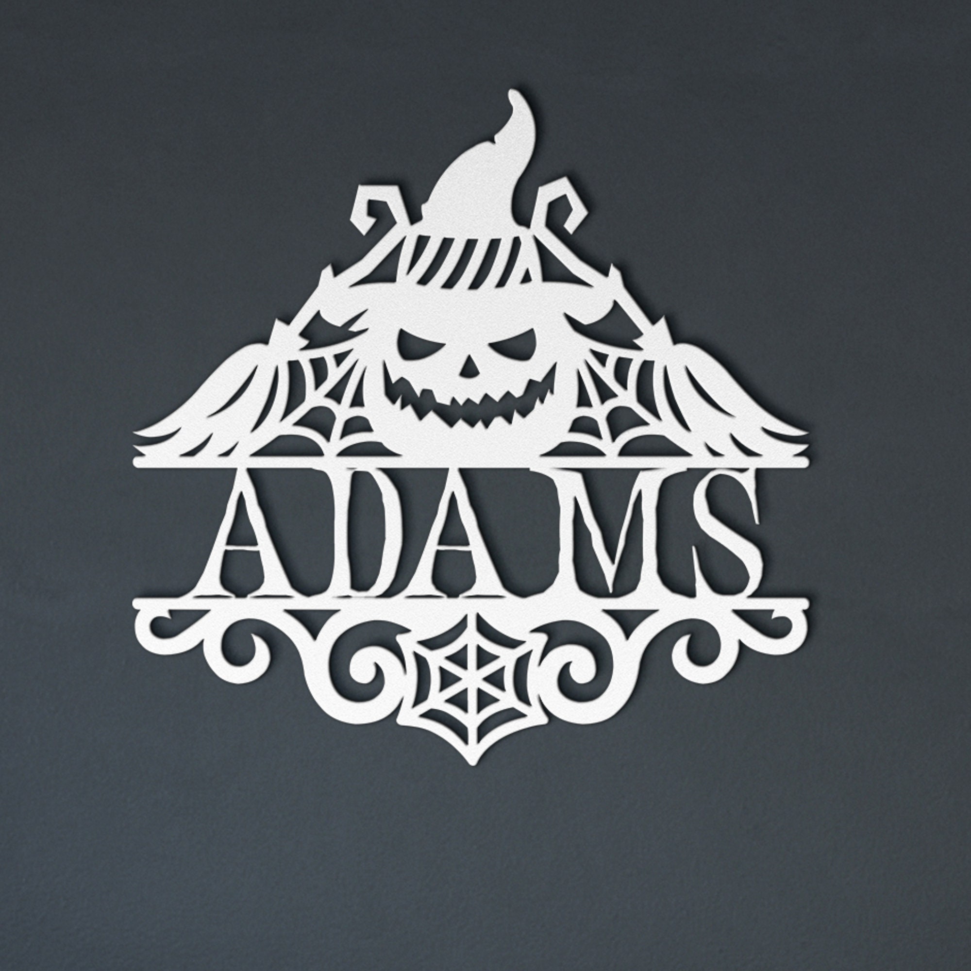 Personalized Horror Family Metal Sign - Halloween Gift Idea For Family -
