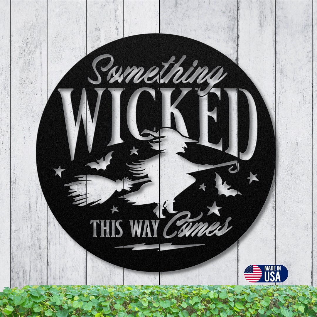 Halloween Metal Wall Decor, Halloween Metal Yard Art, Halloween Metal