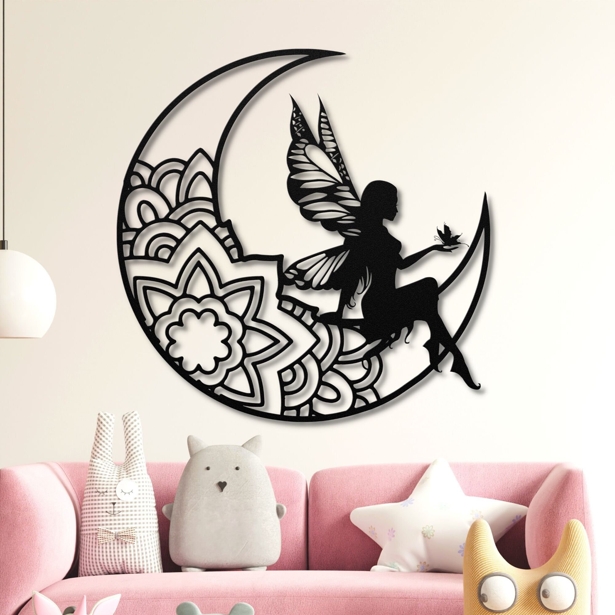 Dancing in the Moonlight Fairy Stickers, Zazzle
