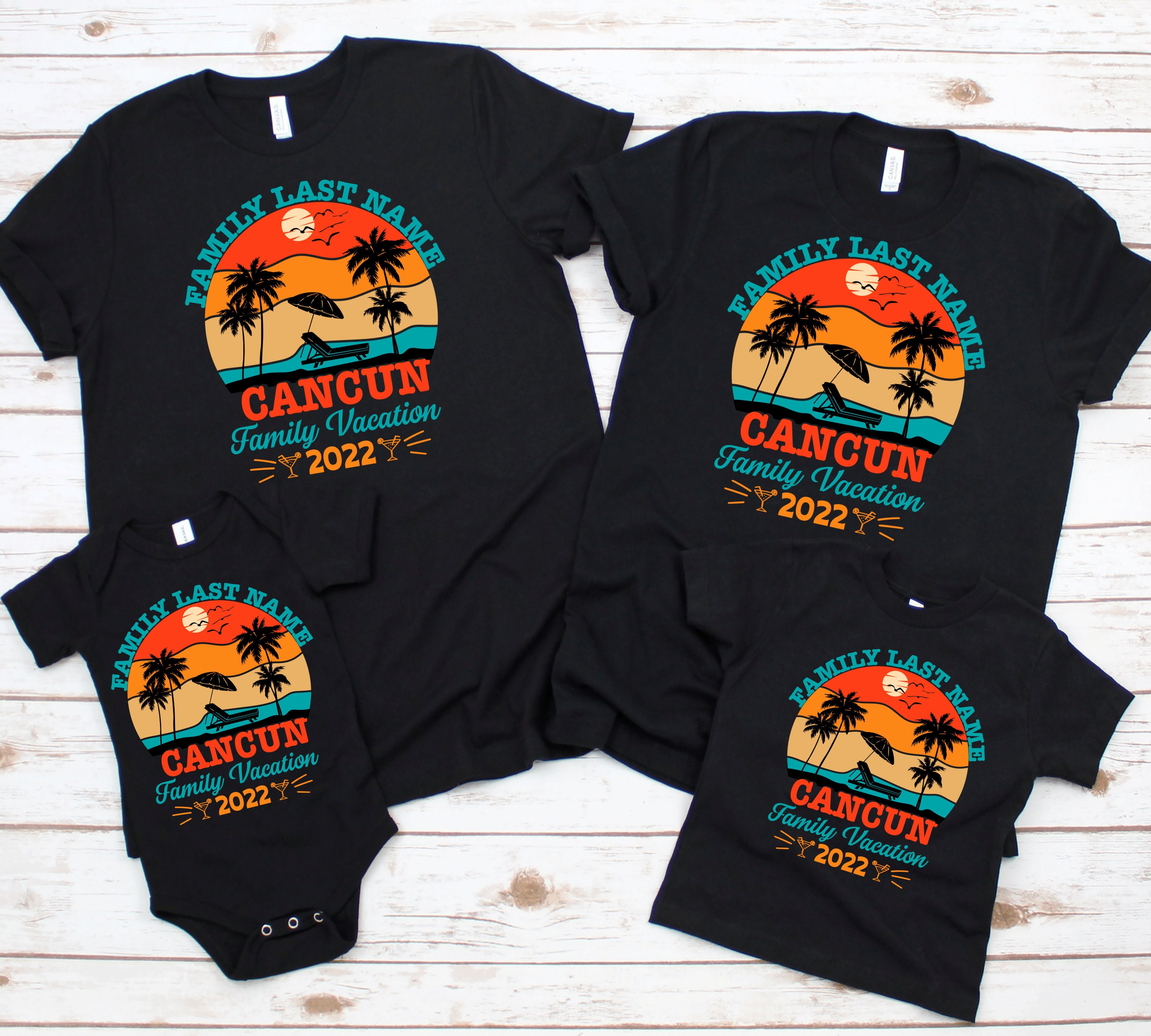 Cancun Family Vacation Shirt Custom Vacation Shirt Family - Etsy