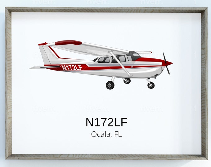 Fathers Day custom Plane Drawing / Custom Plane Illustration / Custom Fathers Day custom Plane Drawing / Custom Plane Illustration / Custom