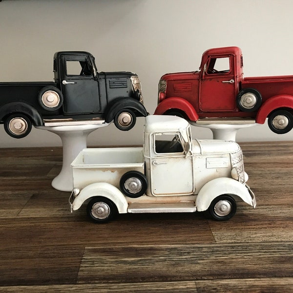 Metal Farm Truck - Metal Truck Decor - Decor van het huis - Metal Truck - Decor van de boerderij - Farmhouse Truck - Keuken Decor - Cadeau voor hem - Truck