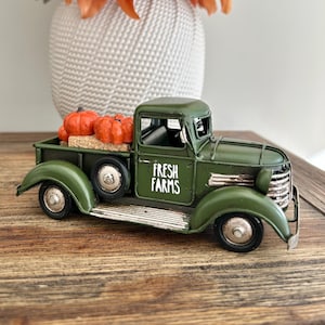 Fall Truck - Fall Decor - Thanksgiving Decor - Fall Truck Pumpkin - Fall Home Decor - Home Decor