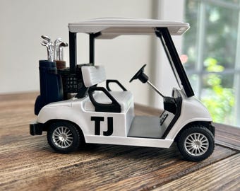 Golf Decor - Golf Gift - Christmas Gift - Novelty - Coworker - Company Event - Personalized - Custom - Handmade - Golf Company Event - Cart