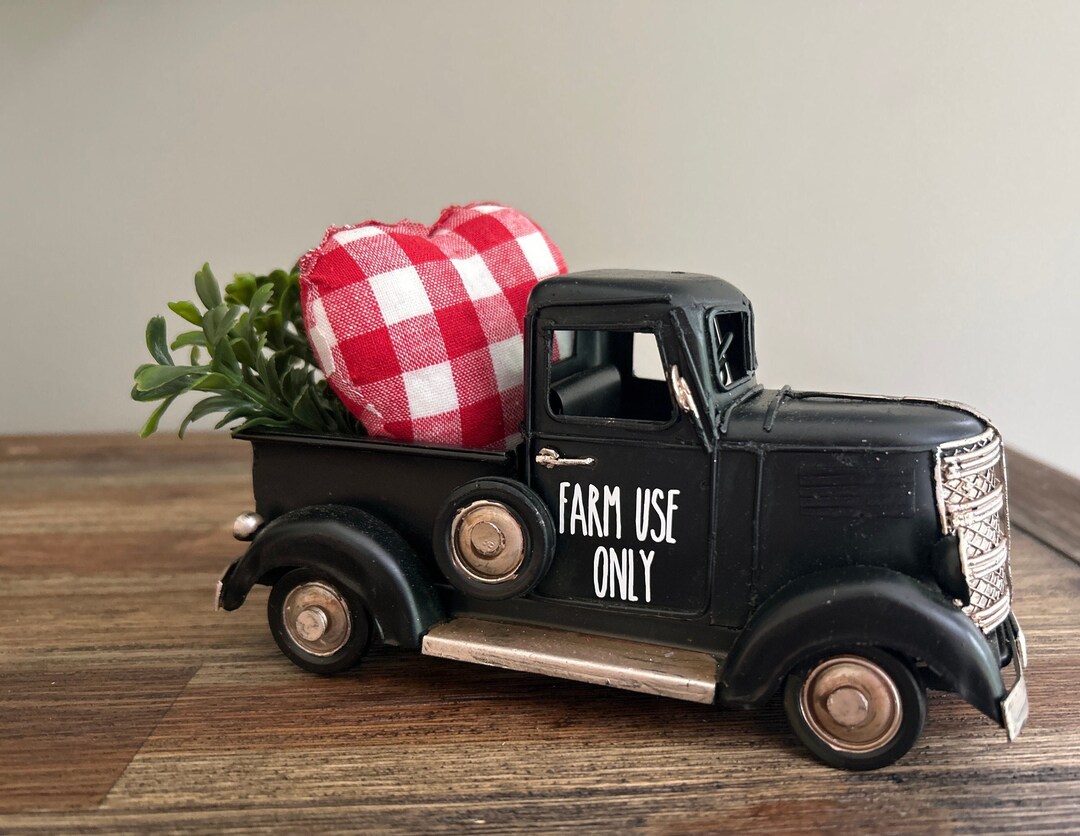 Valentine Day Valentine Decor Buffalo Plaid Valentine Home Decor Mantel