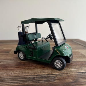Golf Decor - Golf Cart - Golf Game Gift - Golf Gift for Him - Golf Gift for Her - Golf Gift - Golf Club - Golf Office Decor - Green - Desk