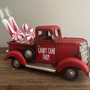 Christmas Decor - Candy Cane Decor - Christmas Home Decor - Candy Cane - Peppermint - Holiday Decor - Festive Decor - Holiday Mantel Decor