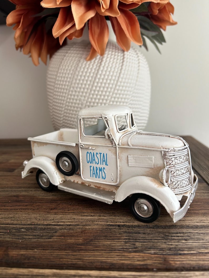 Decoración costera para el hogar - Decoración playera - Decoración para el hogar en la playa - Decoración costera - Decoración costera con bandeja escalonada - Regalo de cumpleaños - Casa de playa - Decoración de verano JUST TRUCK