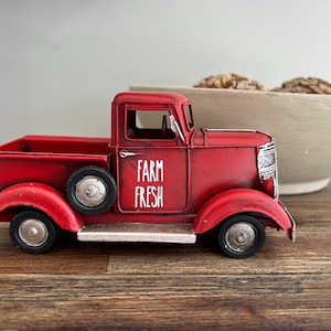 Metal Truck - Red Truck
