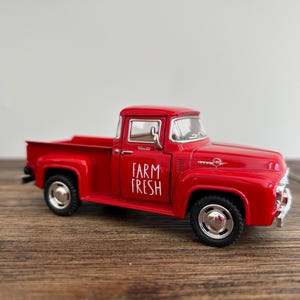 Tiered Tray Red Truck