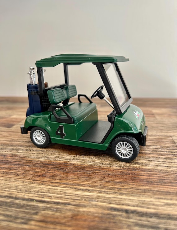 Golf Decor - Golf Cart - Golf Game Gift - Golf Gift for Him - Golf Gift for Her - Golf Gift - Golf Club - Golf Office Decor - Green - Desk