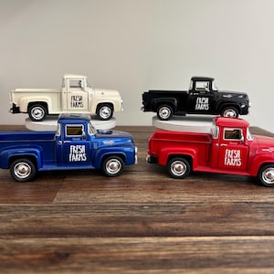 Metal Truck - Metal Truck Decor - Farmhouse Truck - Metal farm Truck - Tiered Tray Decor - Tiered Tray Truck - Tiered Tray Bundle
