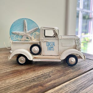 Coastal Home Decor - Beach Decor - Beach Home Decor - Coastal Decor - Coastal Tiered Tray Decor - Coastal - Beach Home