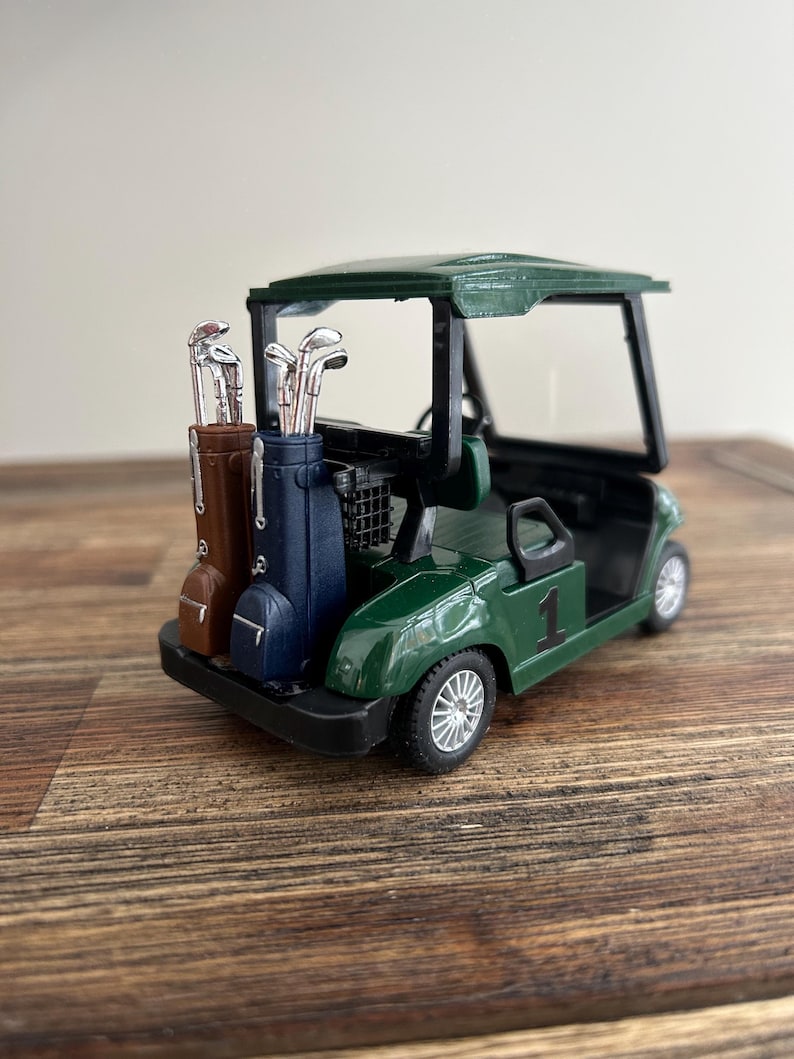 Golf Decor - Golf Cart - Golf Game Gift - Golf Gift for Him - Golf Gift for Her - Golf Gift - Golf Club - Golf Office Decor - Desk Decor image 5
