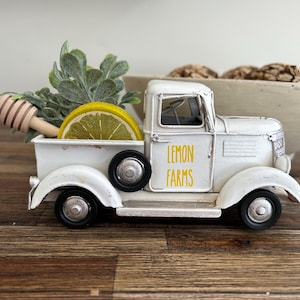 Lemon Decor - Lemon Kitchen Decor - Lemon Gift - Lemon Tiered Tray Decor - Lemon Farmhouse Decor - Summer Decor - Lemon Home Decor
