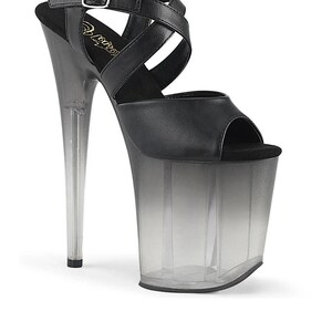 Rosa nera scarpe lap dance clearance