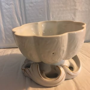 Unique White Bowl Candy Dish