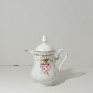 Creamer RGK Leander 1946 China of Boheme Ceramic Rose Floral